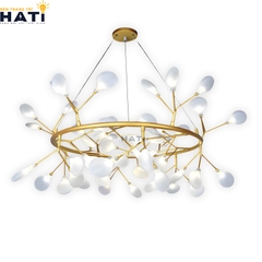 Đèn thả decor Tuall thiết kế thanh lịch hiện đại, tạo điểm nhấn chiếu sáng tinh tế phù hợp lắp đặt cho chung cư và nhà phố.