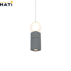 Đèn thả đơn Kaldora phù hợp lắp trần phòng khách nhỏ, phòng ngủ hoặc căn hộ studio theo phong cách Scandinavian tối giản.