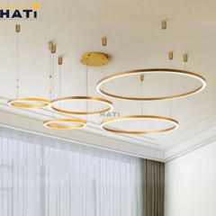 Thiết kế LED nổi bật giúp đèn thả LED Elarion tạo điểm nhấn ánh sáng tinh tế, nâng tầm thẩm mỹ cho nhà phố, căn hộ và không gian thương mại hiện đại.
