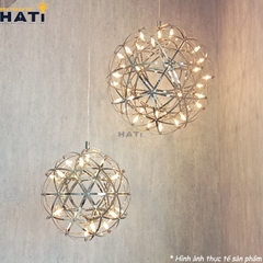 Đèn thả LED Gillian chất liệu inox bền bỉ