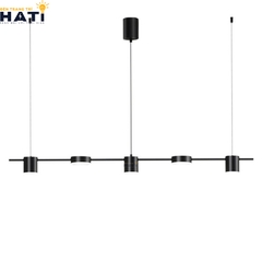 Đèn thả led Lise màu đen