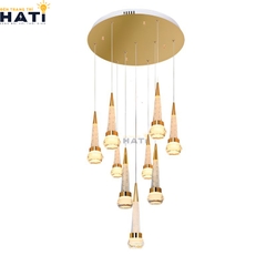 Thiết kế LED nổi bật giúp đèn thả LED Luxerio tạo điểm nhấn ánh sáng tinh tế, nâng tầm thẩm mỹ cho nhà phố, căn hộ và không gian thương mại hiện đại.