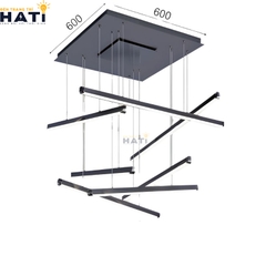 Đèn thả LED Mirevella mang phong cách sang trọng, ứng dụng công nghệ LED tiết kiệm điện, thích hợp cho phòng khách, phòng ngủ hoặc showroom cao cấp.