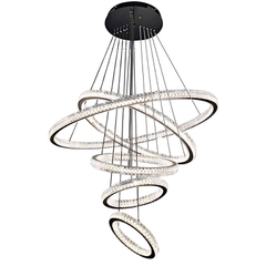 Đèn thả led Piasa 5 vòng