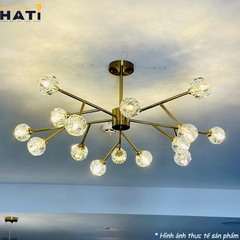 Đèn thả led Terina ánh sáng vàng