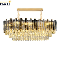 Đèn thả ngang Elanora Lux cao cấp phù hợp lắp đặt cho bàn ăn, nhà phố và căn hộ cao tầng. Thiết kế thanh lịch giúp không gian trở nên nổi bật và tinh tế hơn. Ánh sáng phân bổ hài hòa, mang lại cảm giác ấm cúng khi sử dụng