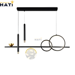 Đèn thả ngang Fiorenza Lux sở hữu thiết kế sang trọng và nổi bật, phù hợp lắp đặt trên bàn ăn, bàn đảo bếp hoặc không gian phòng khách cao cấp.