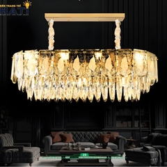 Đèn thả ngang Mirenza sở hữu thiết kế thanh thoát và hiện đại, phù hợp lắp đặt trên bàn ăn, bàn đảo bếp hoặc không gian phòng khách cần điểm nhấn sang trọng.