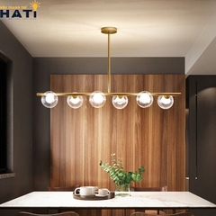 Đèn thả ngang Natacha màu vàng