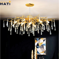 Đèn thả ngang Orlavia sở hữu thiết kế tinh giản và hiện đại, phù hợp lắp đặt trên bàn ăn, bàn đảo bếp hoặc khu vực tiếp khách sang trọng.