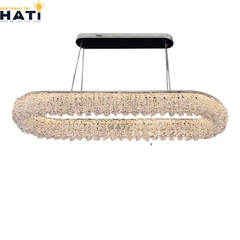 Đèn thả ngang pha lê Amada