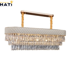 Đèn thả ngang pha lê Earlina