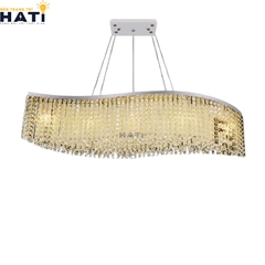 Đèn thả ngang pha lê Luminous