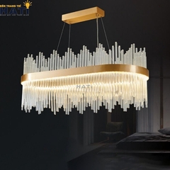 Đèn thả ngang pha lê Sunlit