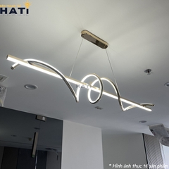 Đèn thả ngang TN18 màu vàng