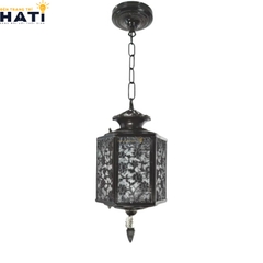 Đèn thả ngoài trời Avent màu đen