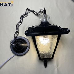Đèn thả ngoài trời Engra màu đen