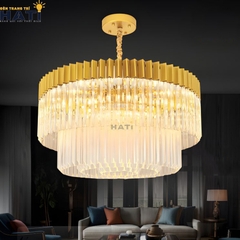 Đèn thả pha lê Aerithon hiện đại kết hợp thiết kế tinh xảo và ánh sáng lung linh, giúp không gian sống trở nên đẳng cấp và cuốn hút hơn