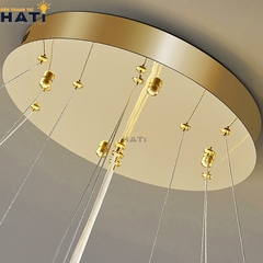 Đèn thả pha lê Alaric hiện đại kết hợp thiết kế tinh xảo và ánh sáng lung linh, giúp không gian sống trở nên đẳng cấp và cuốn hút hơn