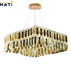 Đèn thả pha lê Aurelius cao cấp với các chi tiết pha lê lấp lánh, phù hợp trang trí phòng khách, bàn ăn hoặc không gian sang trọng