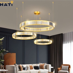 Đèn thả pha lê Biery mang phong cách hiện đại tinh tế, kết hợp pha lê cao cấp giúp không gian phòng khách, bàn ăn hoặc sảnh trở nên nổi bật và đẳng cấp