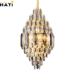 Đèn thả pha lê Calyrex mang phong cách hiện đại kết hợp pha lê cao cấp, tạo điểm nhấn ánh sáng ấn tượng cho không gian sống sang trọng
