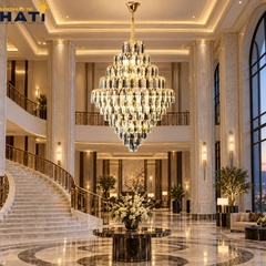 Đèn thả pha lê Draveny
