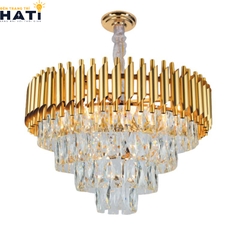 Đèn thả pha lê Orivian hiện đại kết hợp thiết kế tinh tế và ánh sáng lung linh, giúp không gian sống trở nên đẳng cấp và cuốn hút hơn