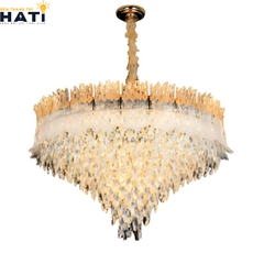 Đèn thả pha lê Seraphi mang phong cách hiện đại kết hợp pha lê cao cấp, tạo điểm nhấn trang trí ấn tượng cho không gian sống sang trọng