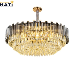 Đèn thả pha lê Virell mang phong cách hiện đại kết hợp pha lê cao cấp, tạo điểm nhấn ánh sáng ấn tượng cho không gian sống sang trọng
