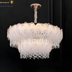 Với cấu trúc 2 tầng pha lê tinh tế, đèn thả pha lê Xaviera Lux 2 tầng giúp không gian trở nên đẳng cấp và ấn tượng, lý tưởng cho căn hộ cao cấp, nhà phố và biệt thự. ✨