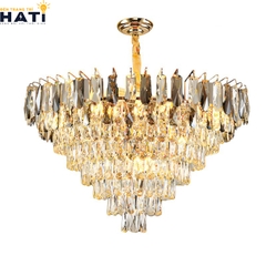 Đèn thả pha lê Zyphar mang phong cách hiện đại kết hợp pha lê cao cấp, tạo điểm nhấn ánh sáng ấn tượng cho không gian sống sang trọng