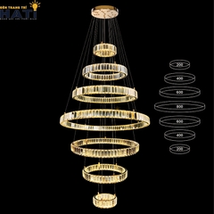 Với kiểu dáng thanh thoát và ánh sáng ấn tượng, đèn thả thông tầng Arvino phù hợp lắp đặt trong nhà phố, biệt thự hoặc các công trình kiến trúc sang trọng.