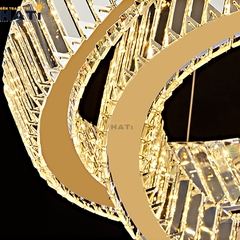 Đèn thả thông tầng Belvino là lựa chọn phù hợp cho khu vực cầu thang, giếng trời hoặc sảnh nhà, giúp không gian trở nên rộng mở và đẳng cấp hơn.