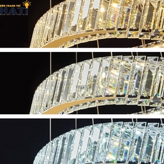 Đèn thả thông tầng Belvino là lựa chọn phù hợp cho khu vực cầu thang, giếng trời hoặc sảnh nhà, giúp không gian trở nên rộng mở và đẳng cấp hơn.