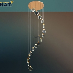 Đèn thả thông tầng Piget