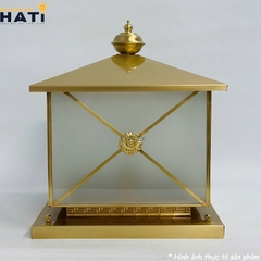 Đèn trụ cổng vuông Luvista