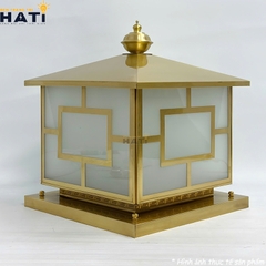 Đèn trụ cổng vuông Mada
