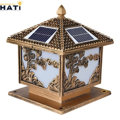 Đèn trụ cổng vuông năng lượng mặt trời Kiliss
