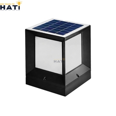 Đèn trụ cổng vuông năng lượng mặt trời Pali