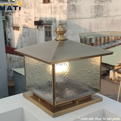 Đèn trụ cổng vuông Nora