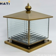 Đèn trụ cổng vuông Onni