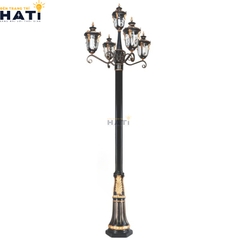 Đèn trụ sân vườn Amber