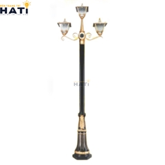 Đèn trụ sân vườn Jisoon màu vàng
