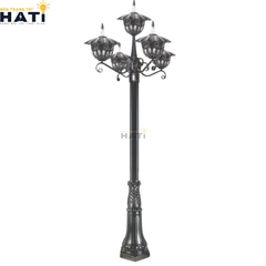 Đèn trụ sân vườn Lapis màu đen