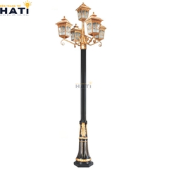 Đèn trụ sân vườn Weler màu vàng