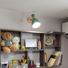 Đèn tường decor Bayela màu xanh pastel
