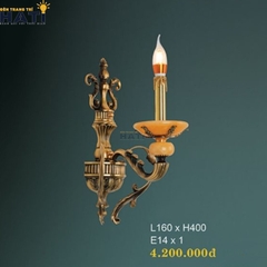 Đèn tường đồng cao cấp Bosky 1 bóng