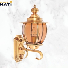 Đèn tường đồng ngoài trời Atom kiểu A