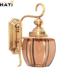 Đèn tường đồng ngoài trời Atom kiểu B